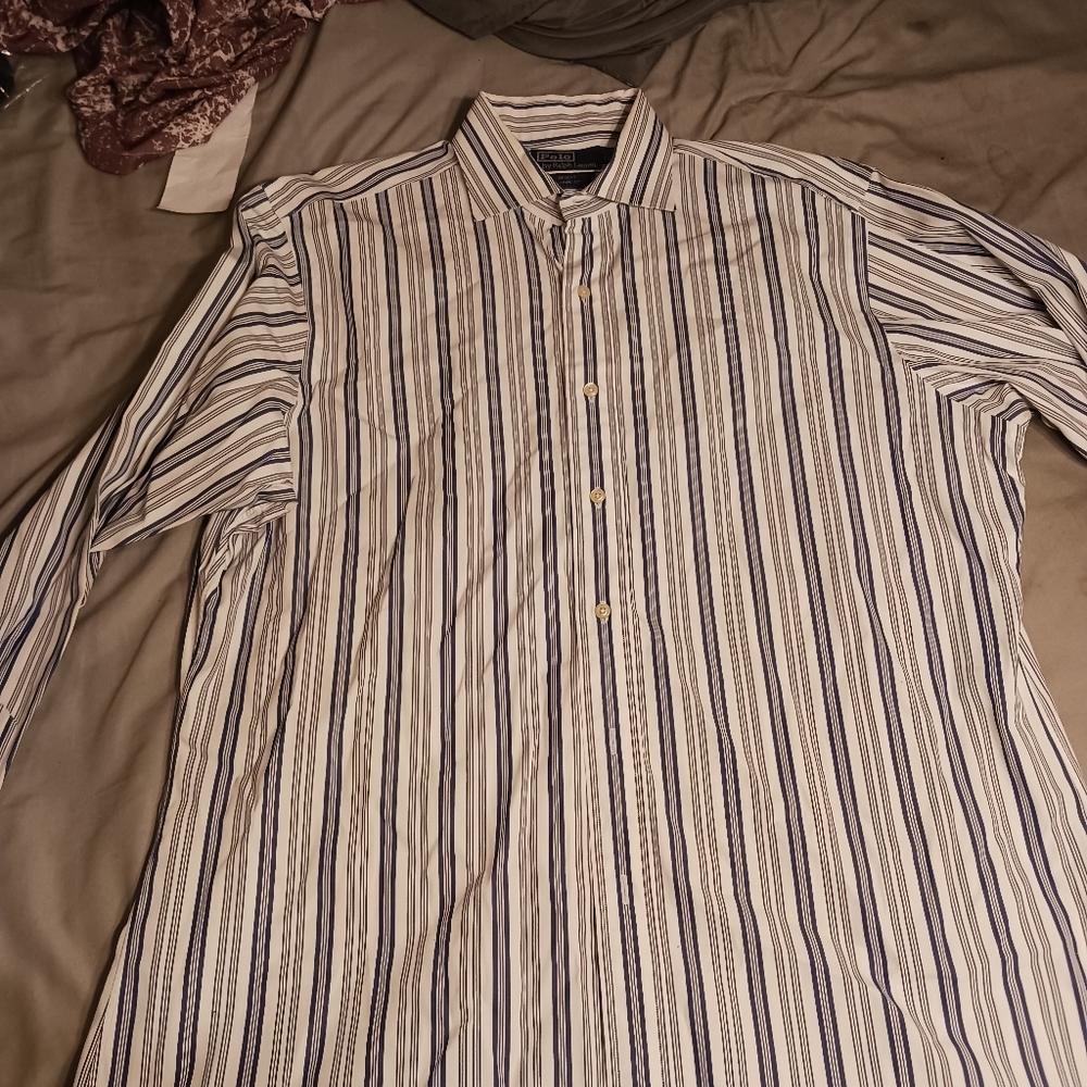 Polo ralph lauren long sleeve shirt Size 16.5-34